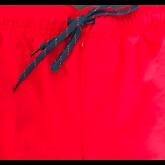 Columbia Swim Trunks Drawstring Waist Mesh Lining Pickets Size XXL RED Vacation - Picture 6 of 7
